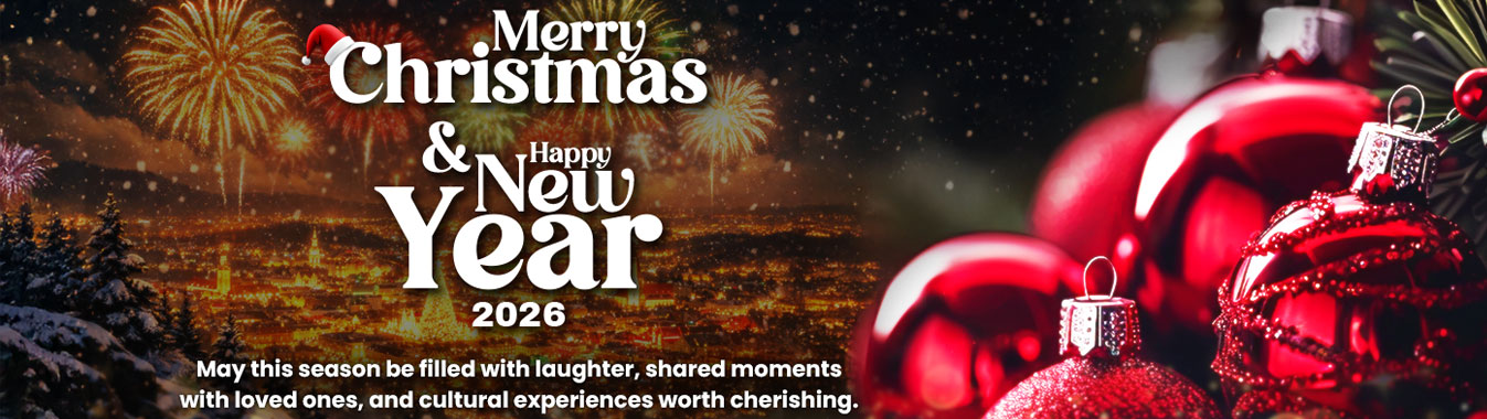 Wishing you a Merry Christmas and Happy New Year 2026